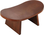 Ergonomic Wooden Meditation Bench, Portable Yoga Auxiliary Stool, for Yoga, Prayer, Travel, Mindfulness, Zen Practice(Small)