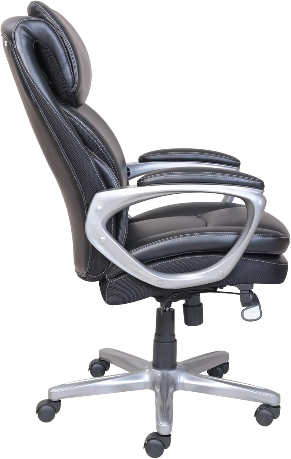 Serta® Smart Layers™ AIR Arlington Executive Chair, Black/Pewter