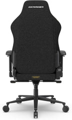 DXRacer Craft L Video Gaming Chair for Adults, Ergonomic Office Reclining Computer Chair with Magnetic Head Pillow and Lumbar Support, Racing Style Height Adjustable (Woven Fabric, Black)