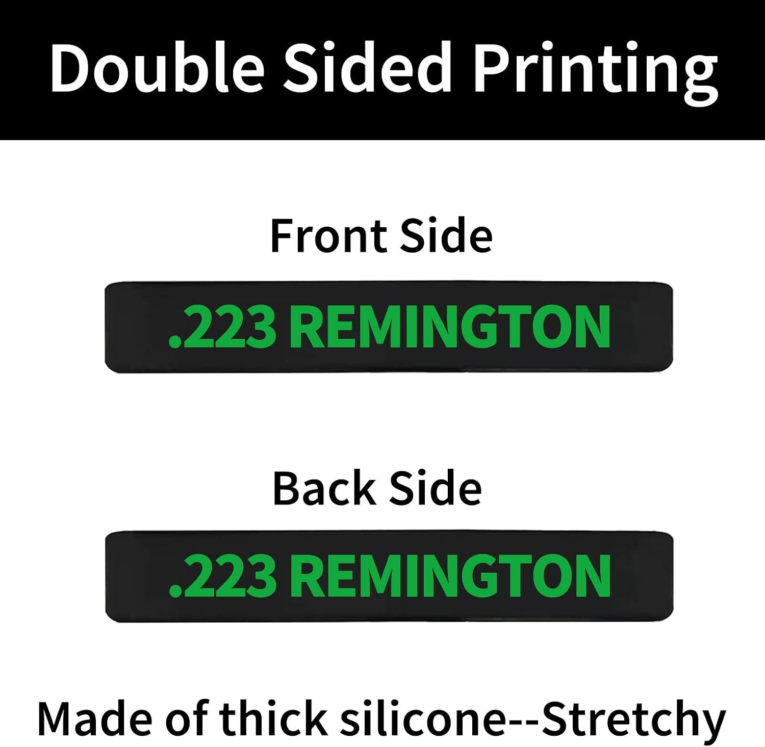 12 Pack Miaozhun .223 Remington Magazine Marking Bands .223 Magazine Caliber Identification