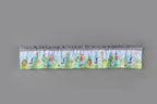 1 PCs Animal Themed Nursery Decorative Window Valance Noah's Ark Baby Girl Baby Boy Animal Thematic Window Curtain
