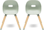 Lalo The Play Chair - Set of 2 Toddler Chairs - Sturdy Bucket Seat - Easy to Clean Kids Chair - 200 lb Weight Capacity - Blueberry