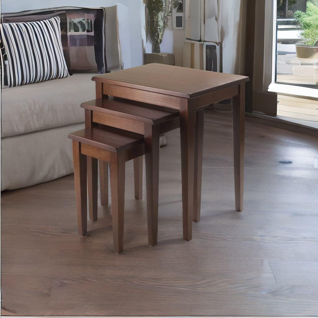 Casafoyer Modern Stackable Nesting Tables - Stylish and Versatile Furniture Solution