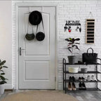 Wall-mounted Metal Coat Rack, Storage Rack Trim Metal Rack, Lock Rack, Steel Supply Vintage Trim for Front Door, Kitchen, Home and Vehicle Keys