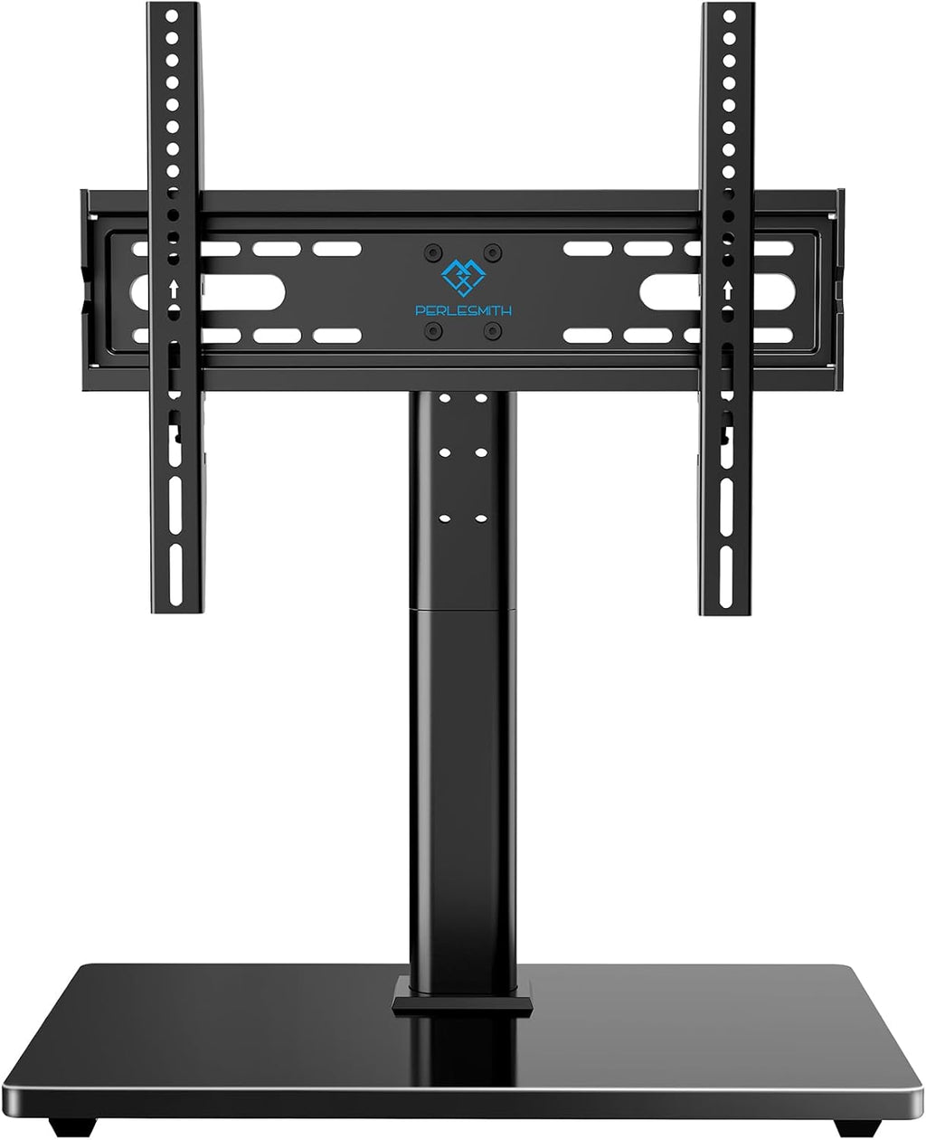 PERLESMITH Universal TV Stand Legs for 32-70 inch TVs, Table Top TV Stand up to 99 lbs, Height Adjustable Television TV Mount, Universal TV Base for Livingroom & Bedroom, VESA 400x400mm PSTVS04-N2