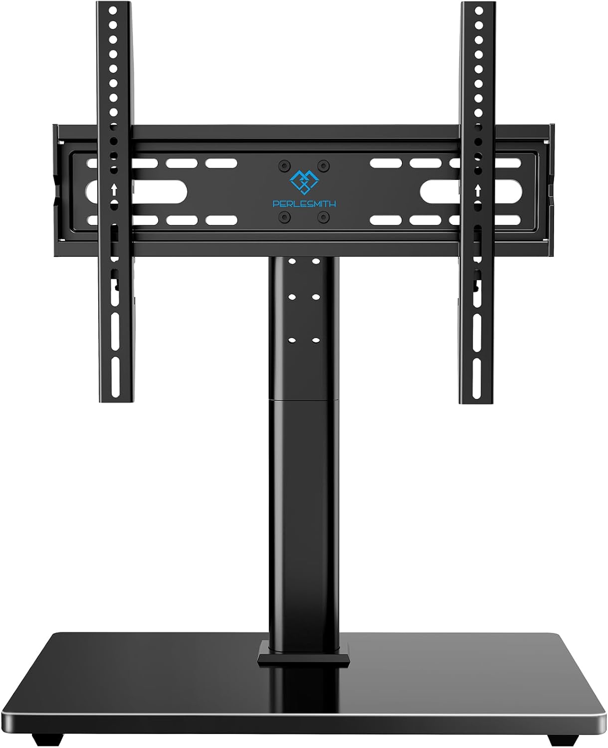 PERLESMITH Universal TV Stand Legs for 32-70 inch TVs, Table Top TV Stand up to 99 lbs, Height Adjustable Television TV Mount, Universal TV Base for Livingroom & Bedroom, VESA 400x400mm PSTVS04-N2