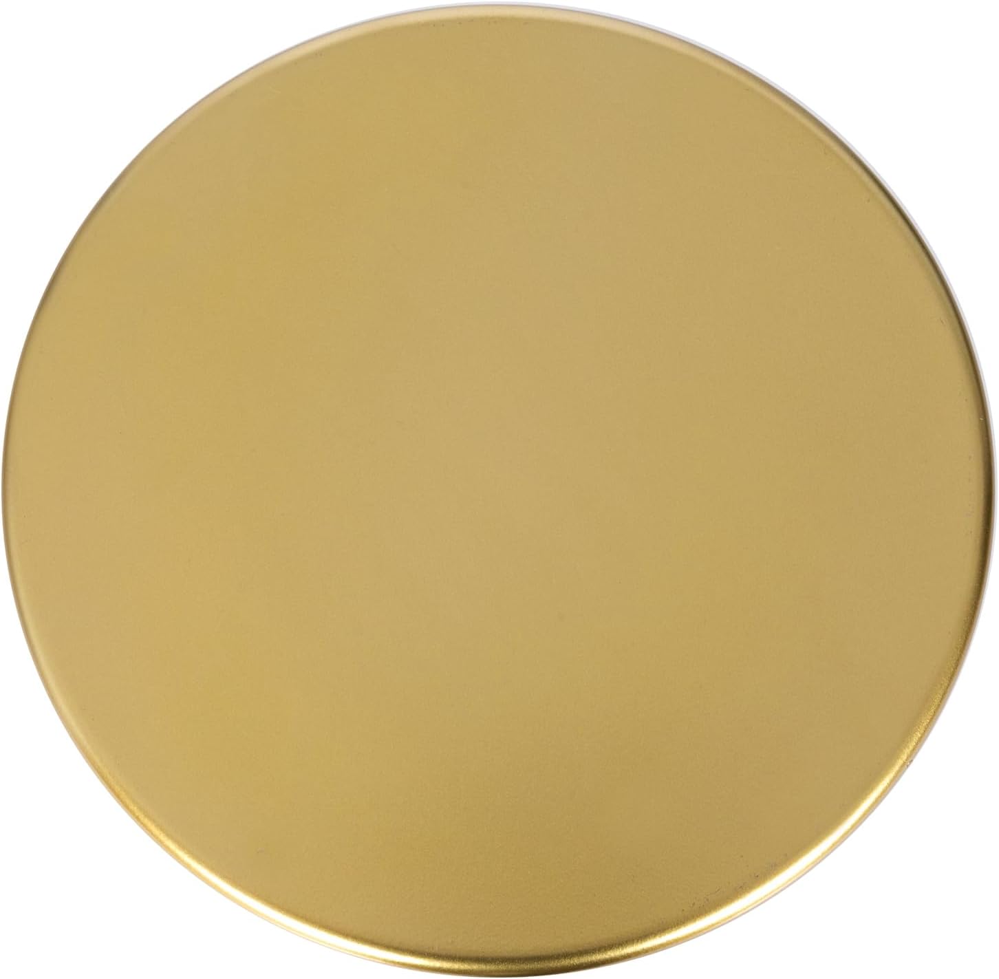 Homebeez Modern Nesting Tables Set of 2, Round Metal End Table, Accent Side Tables for Living Room & Bedroom, No Assembly Nightstands, Gold