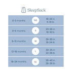 HALO Sleepsack Supersoft Wearable Blanket, Viscose Made from Bamboo, Sleeping Bag for Babies, 1.5 TOG, 6 – 12 Months, Medium, Calm Sage