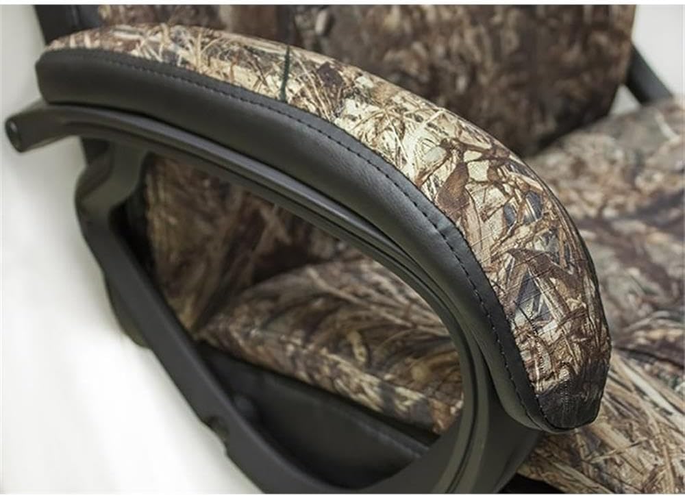 OS Home and Office Furniture 45.25" Fabric Executive Chair in Mossy Oak/Black