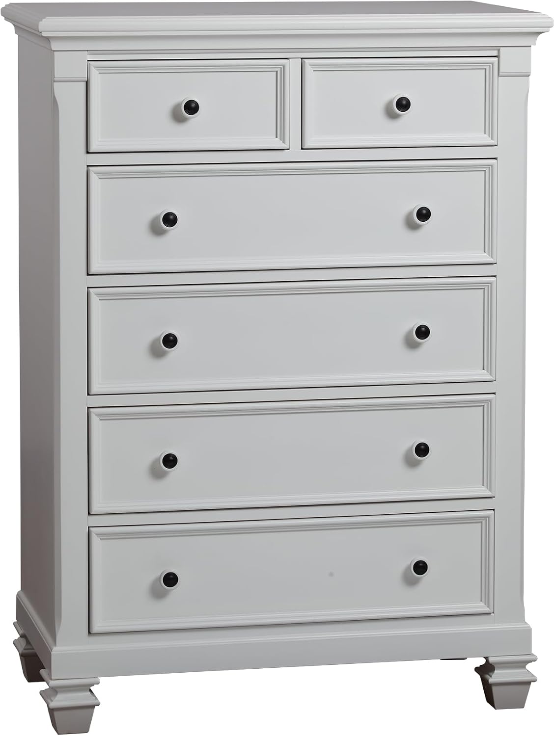 6 Drawer Chest Pure White
