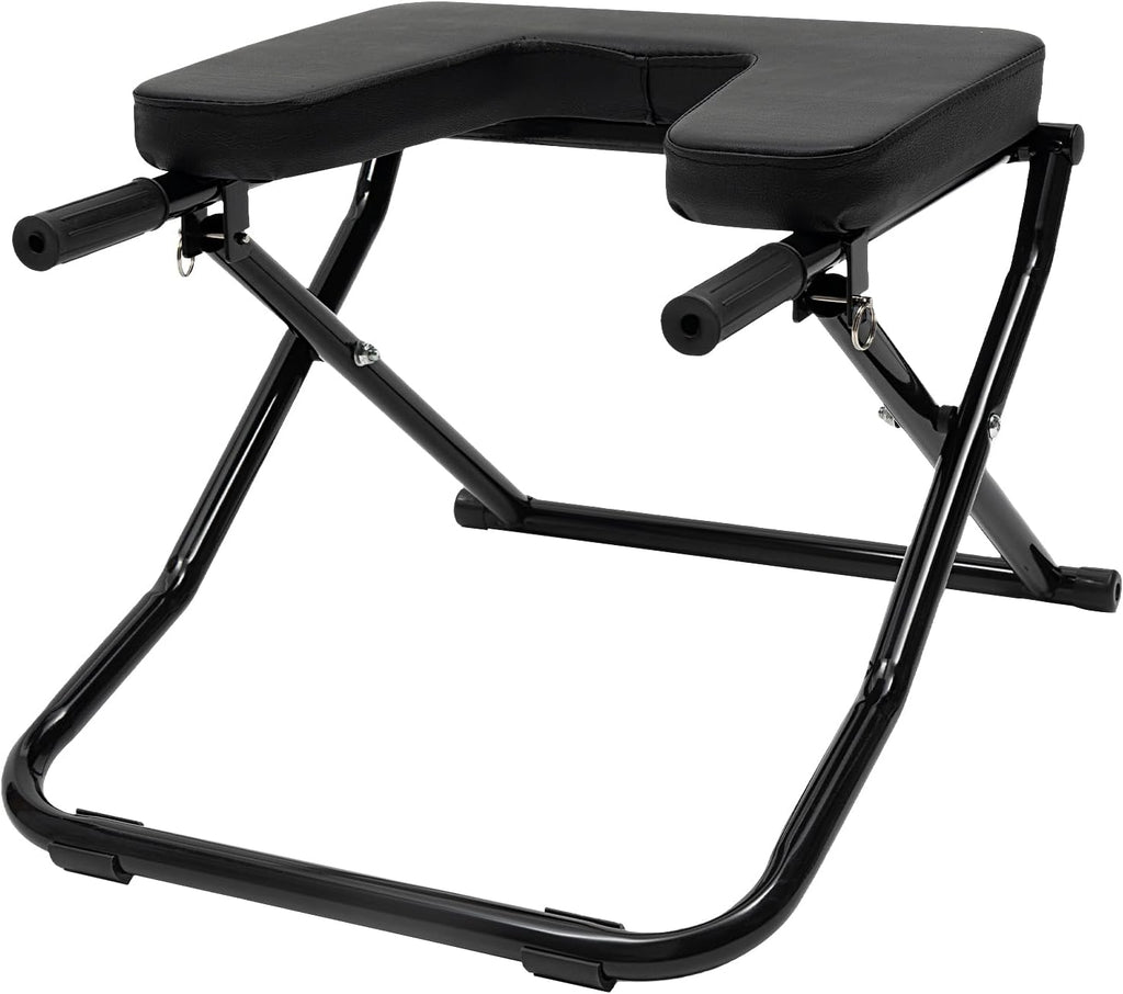 AngelcityCC Yoga Headstand Bench Stand Yoga Chair for Family Gym Relieve Fatigue Build Up Body, Strength Training Inversion Equipment for Relaxation and Strength
