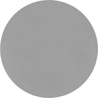 24'' Tall Round Gray Pedestal Side Table, Modern Hourglass End Table with Stone Texture, Minimalist Faux Concrete Accent Table for Living Room, Bedroom, or Patio