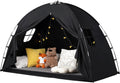 Bed Tent Twin Size - Privacy Sleeping Space with Blackout Design, Breathable Portable Indoor Floor Bed Tent for Toddler Transition