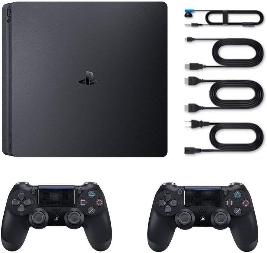 Playstation 4 DualShock 4 Bundle [Discontinued] (Renewed)