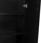 Tuhome Nepal Pantry Cabinet with Two-Door Vertical Storage, Five Spacious Interior Shelves, Easy-Access Handles, Space-Efficient Design for Organizing Groceries, Kitchenware and Everyday Essentials