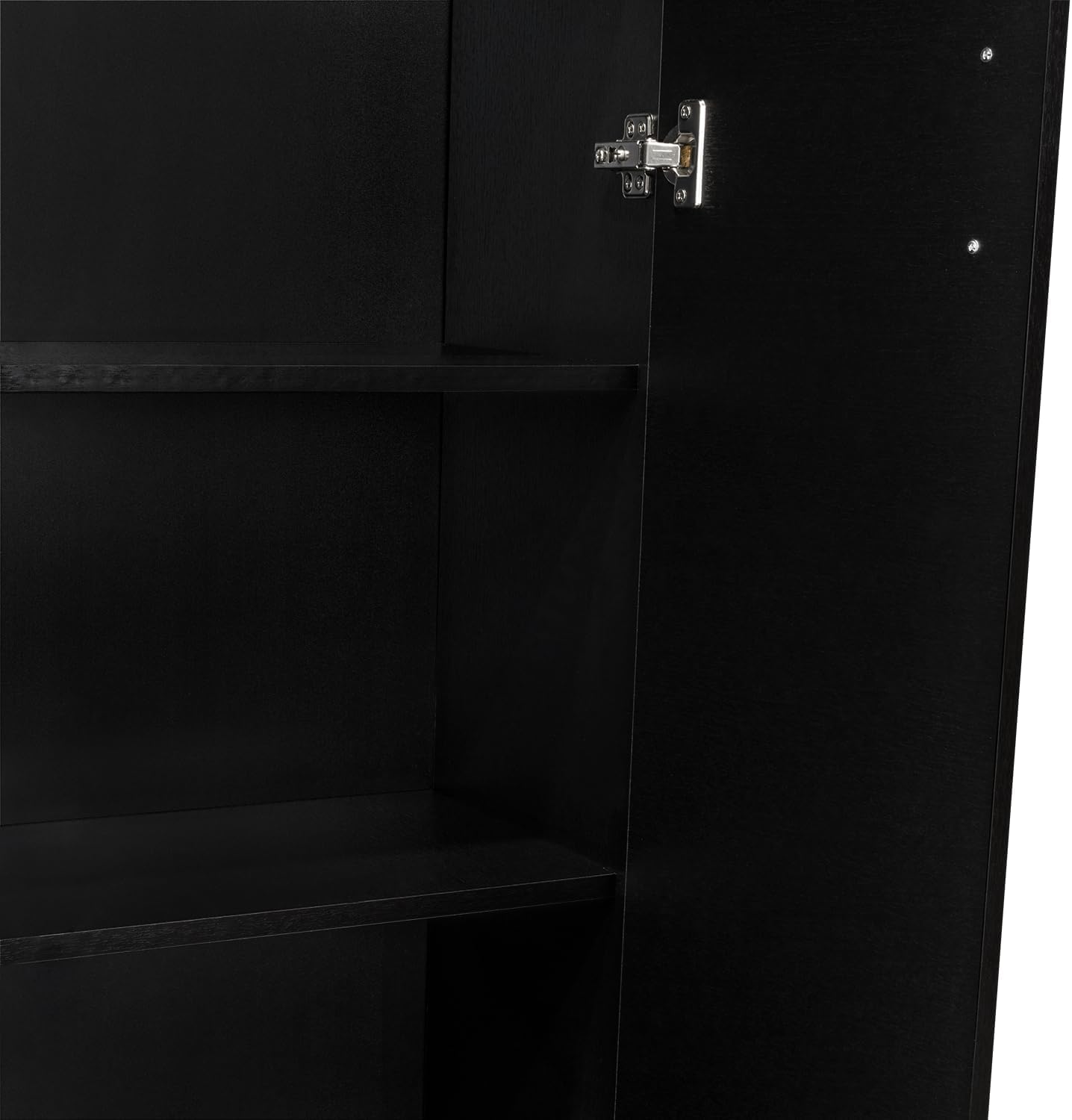 Tuhome Nepal Pantry Cabinet with Two-Door Vertical Storage, Five Spacious Interior Shelves, Easy-Access Handles, Space-Efficient Design for Organizing Groceries, Kitchenware and Everyday Essentials