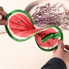 4pcs Round Foldable Hand Fans,8.26Inches Fruit Style Handheld Folding Fan Portable Cooling Fans for Summer Events, Outdoor Travel, Festival Party Decorations,Watermelon + Orange + Kiwi + Lime