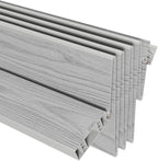 36 x 80 Inch Accordion Door - PVC Foldable Interior Folding Door with Trimmable Height, Track Hardware Kit, Magnetic Closure for Closet Bedroom Room Divider, Grey