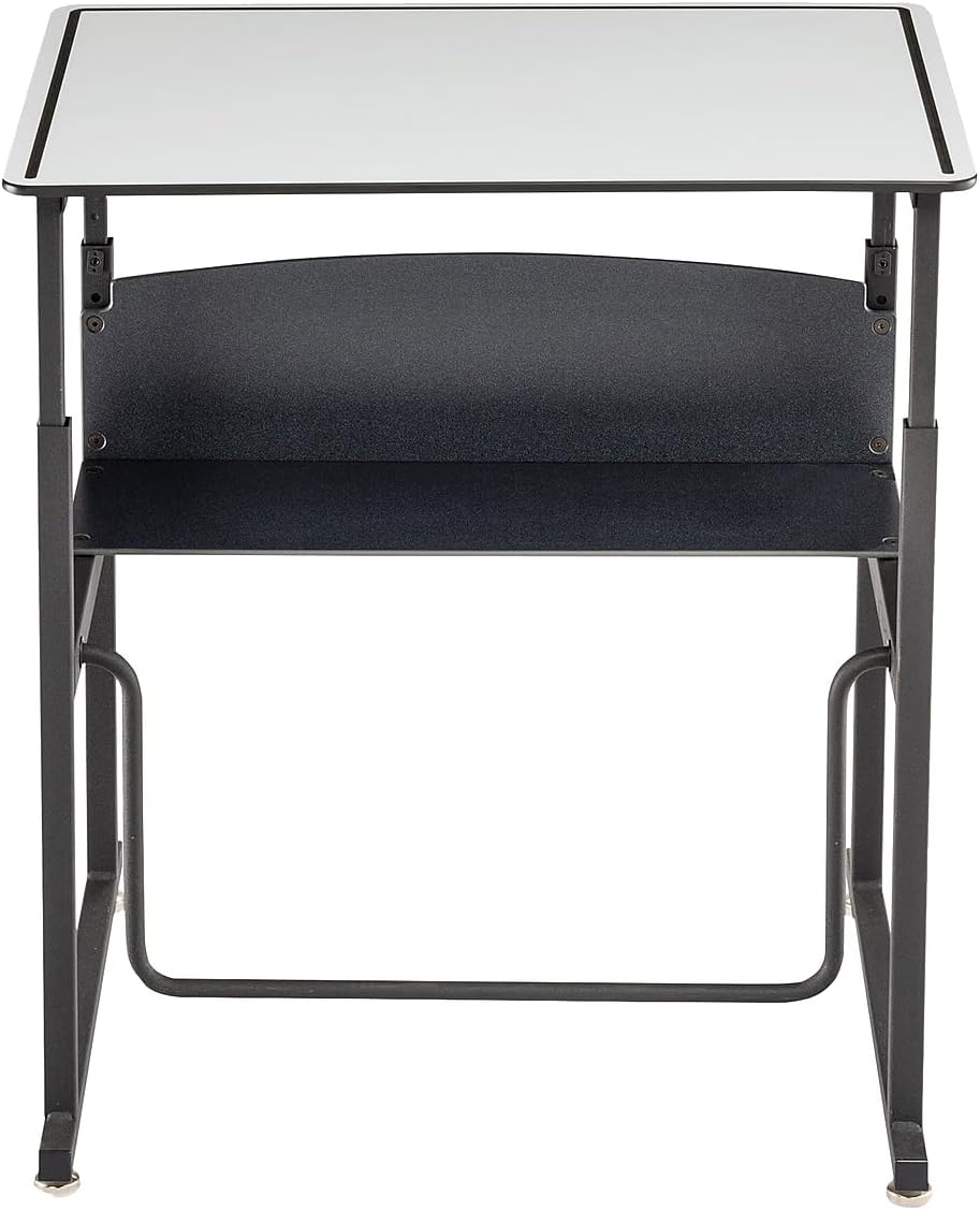 Safco Alphabetter Desk, 28" x 20", Gray Classroom and Home School Desk