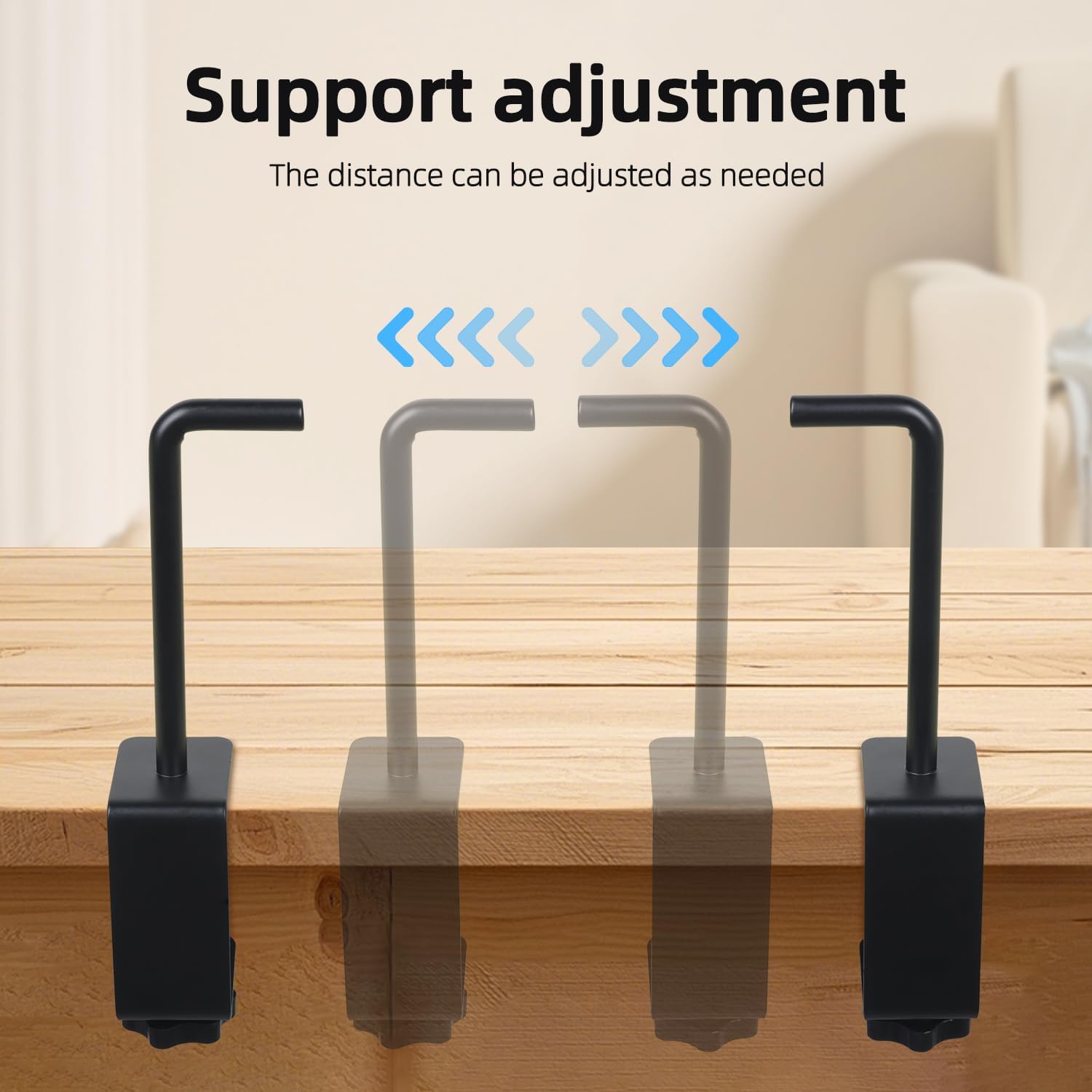 Craft Paper Roll Holder Tabletop Dispenser Suitable for Any Table from 0-1.8” and Roll of Paper Up to 7” Thick Dispenser Suitable for Painting or Craft Packaging