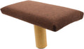 IMIKEYA Ergonomic Bench with Stable Support and Cotton Cloth Cushion, Wooden Posture Bench for Home and Office Use, Comfortable and Prayer Stool with Unique Aesthetic Design