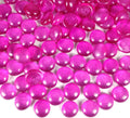 Fuchsia Glass Gems Flat Marbles Beads for Home Vase Fillers,Wedding Centerpieces,Party Table Scatters,Candle Holders,Floral Stones,15 OZ