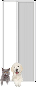 80" Tall Waterproof Retractable Folding Doors, 26-80" Wide, Aluminum & Cellular, Ideal for Hallways & Bathrooms - Space-Saving, Design