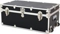 Rhino Trunk & Case Large Essential Trunk With Wheels 32”x18”x14”, 1000+ lbs Capacity - Many Colors. Strong, USA Made Summer Camp Footlocker, and Secure College Dorm Storage Chest