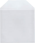 Maxtek 1,000 Pieces Clear Transparent CPP Plastic CD DVD Sleeves Envelope Holder, 100 Micron Thickness.