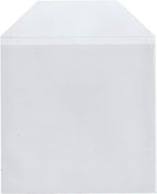 Maxtek 1,000 Pieces Clear Transparent CPP Plastic CD DVD Sleeves Envelope Holder, 100 Micron Thickness.