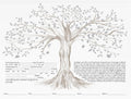 Ketubah - Tree of Life Watercolor Design for your Jewish Wedding (English, 12"x16")