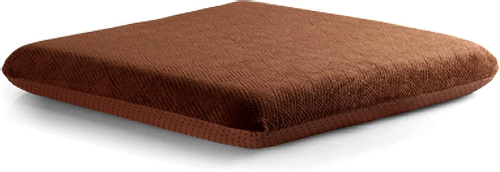 Sigmat Recliner Cushion for Elderly with Memory Foam 22x22x3 Inches Large Square Seat Cushion for Recliner Chair, Floor Pillow, Truck Seat Cushion Coffee
