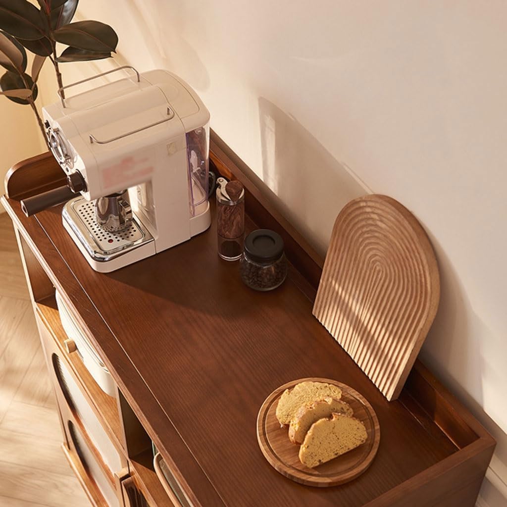 Entryway Cabinet Dining Room Sideboard Living Room Home Kitchen with Door Storage Cabinet Entrance Cabinet Double Door Tea Cabinet Sideboard Storage Cabinet