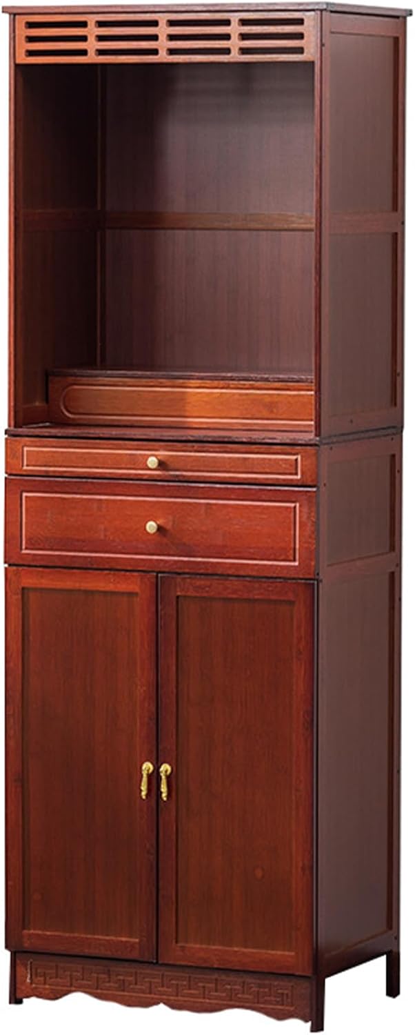 Meditation Cabinet with Drawers and Shelves, Altar Table with Large Storage Space, Elegant and Atmospheric Prayer Furniture, Suitable for Entrance, Living Room, Study Rose Color 50cm