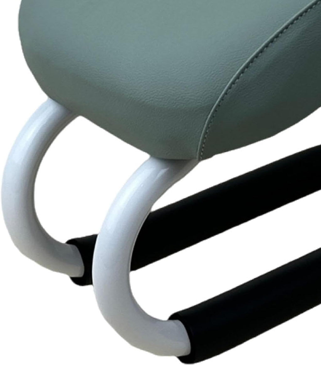 Kneeling Meditation Stool Portable Meditation Chair Ergonomic Prayer Bench PU Leather Sponge Stable Base Suitable for Women Adults Meditation Prayer