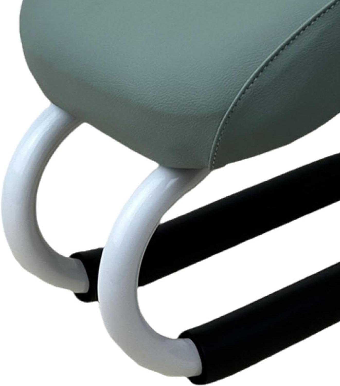 Kneeling Meditation Stool Portable Meditation Chair Ergonomic Prayer Bench PU Leather Sponge Stable Base Suitable for Women Adults Meditation Prayer