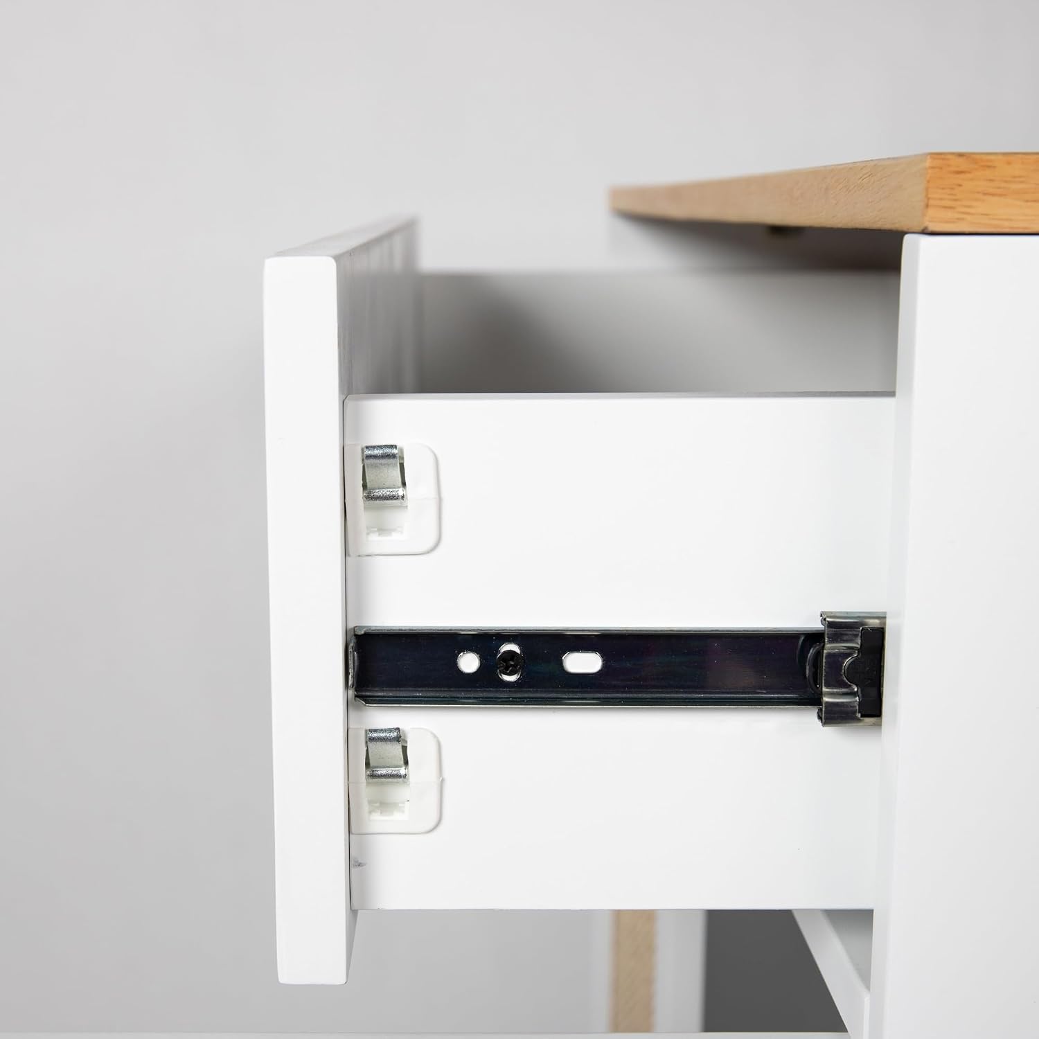 Contemporary Storage Cabinet, Cat Litter Box Enclosure with Scratch Pad, Hidden Litter Box Furniture,for Kitchen Home