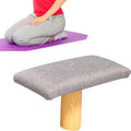 Meditation Bench Portable Kneeling Stool | Wooden 31×16×16cm Prayer Seat Zen Sitting Bench Foldable Balance Stool for Mindfulness Yoga Sensory Training Quiet Meditation Support