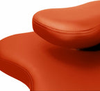 Hans Meditation Chair,Cross Legged Kneeling Chair for Ergonomic Posture Corrective Seat (Orange) (211)