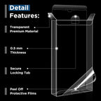 VHS Tapes Protector - Premium VHS Cassette Tape Storage & Protector, Durable VHS Protectors for Home & Kitchen Media Storage - (Ultimate 10 Packs)
