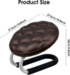 Meditation Stool, Adjustable Height Metal Kneeling Stool, Portable Non-Slip Prayer Bench for Yoga Praying Home