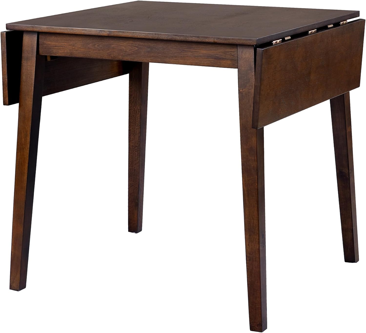 Merax Wooden 29"- 45" Extendable Rectangular Dining Table with Drop Leaf,Space Saving, Easy Assemble Brown