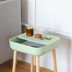 Living Room Table Nordic Style Coffee Table Bedroom Bedside Living Room Side Multifunctional(C)