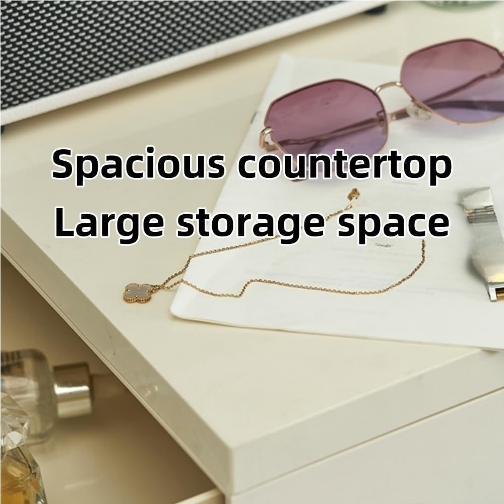 Plastic Movable Storage Cabinet with Drawers 360° Wheel File Cabinet Side Cabinet for Living Room Resting Room Balcony Home Furnishing(Orange,3 Tier)