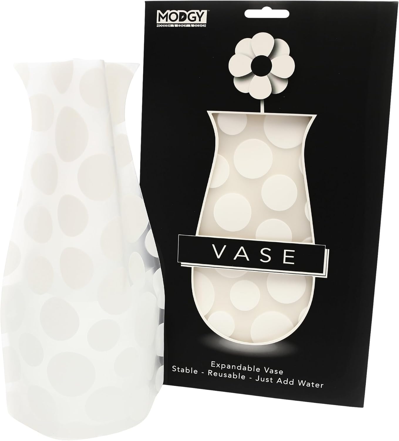 Modgy Polkie Collapsible Vase, 1 EA