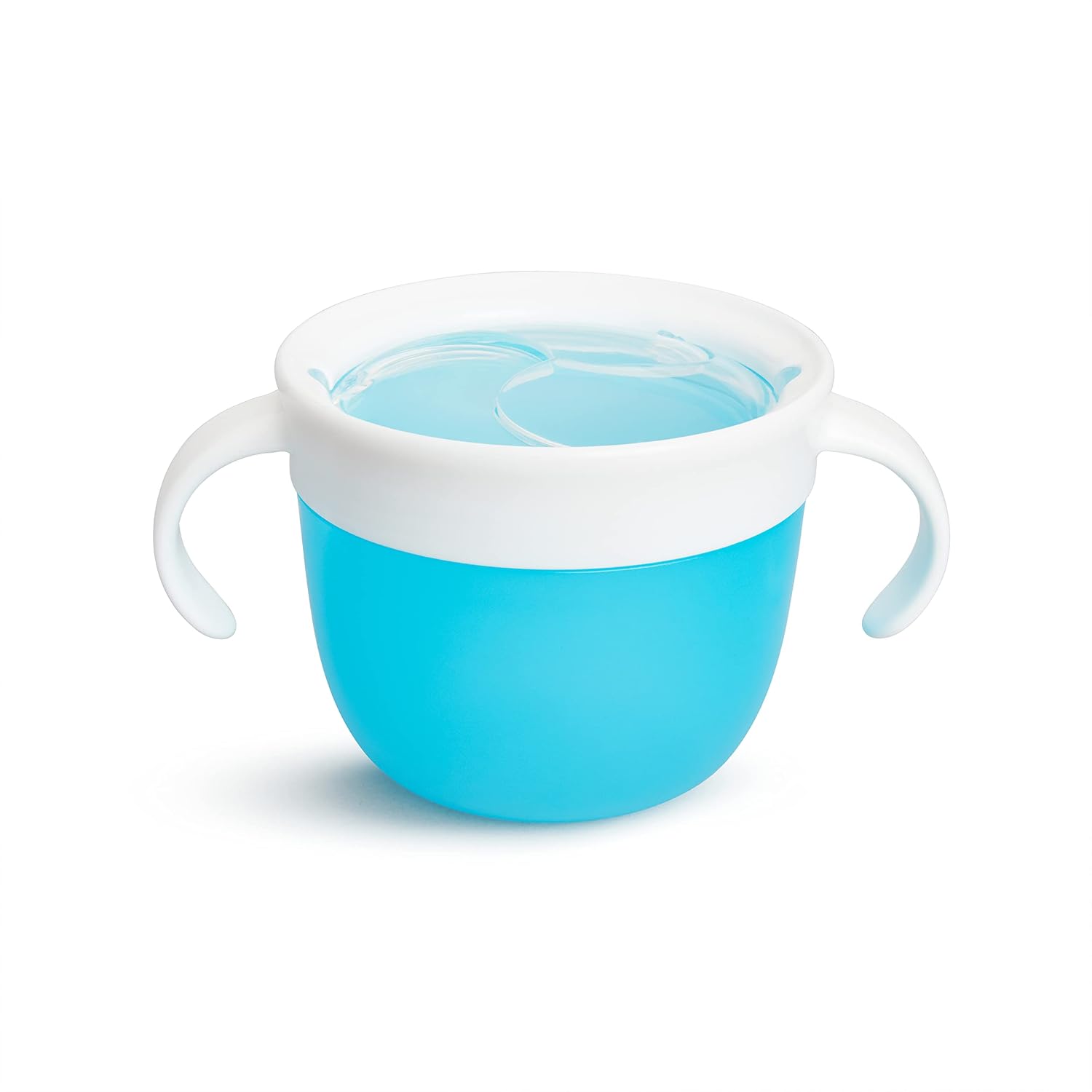 Munchkin® Snack™ Catcher Toddler Snack Cups, 2 Pack, Blue/Green & Stay Put™ Suction Bowls for Babies and Toddlers, 3 Pack, Blue/Green/Purple