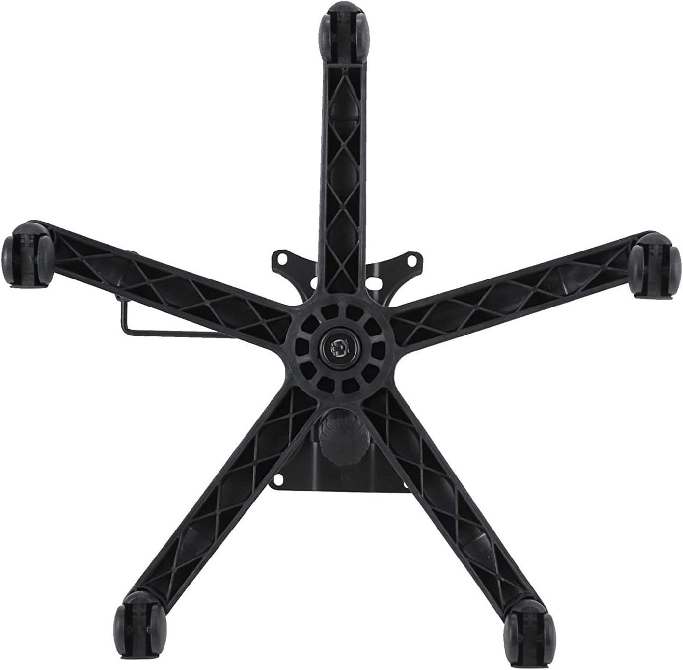 BLTPress Chair Base Replacement, 28 Inch Office Swivel Chair Base, 330 LBS Weight Capacity, Height Adjustable Complete Under Seat Kit