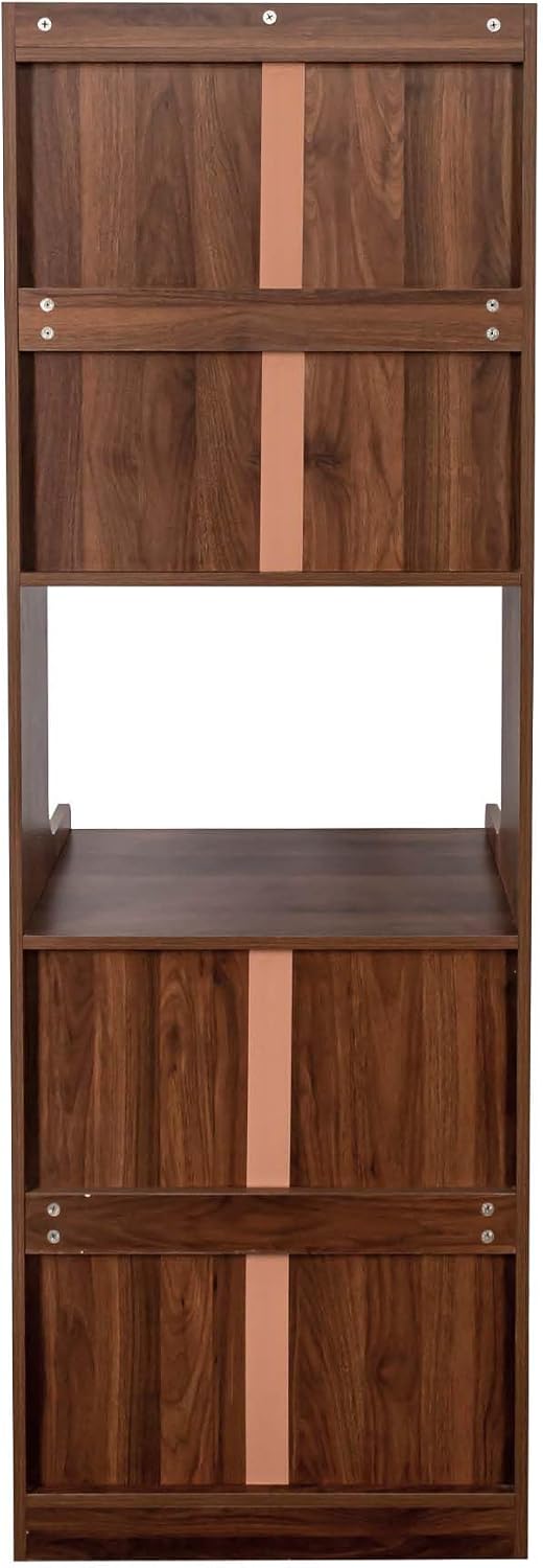 71” Coffee Bar Hutch with Drawers, Pantry Cabinet with Doors & Internal Shelves, Hutch Cabinet with Storage for Dining Room, Easy Assembly (Style A)