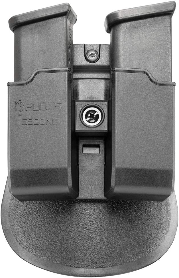 Fobus 6900NDP Evolution Mag Pouch for Glock & H&K USP 9mm & .40 Double-Stack Double Magazine Pouch