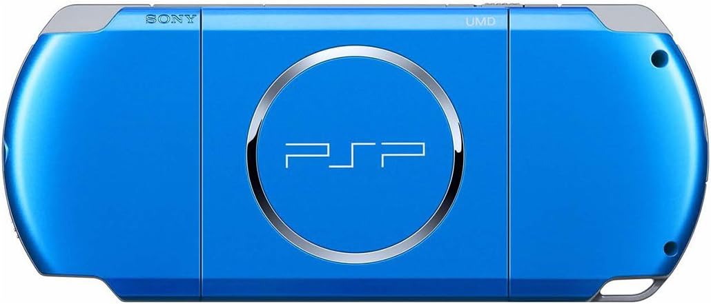 Sony Playstation Portable (PSP) 3000 Series Handheld Gaming Console System - Blue (Renewed)